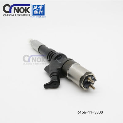 Excavator 6156-11-3300 Fuel Injector Nozzle For Construction Diesel Engine